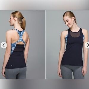 Lululemon Mesh With Me Tank Size 8